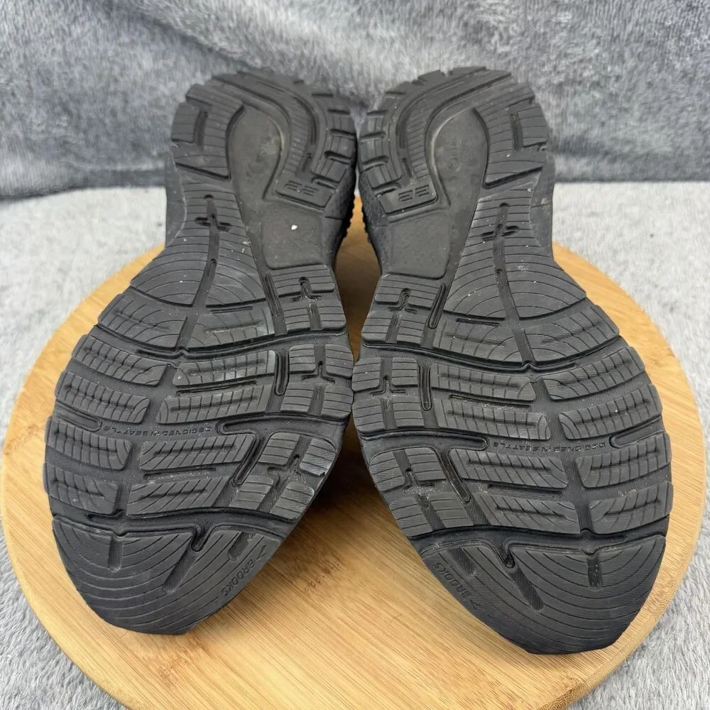 Brooks Adrenaline GTS 22 Shoes Womens Size 8.5 Black Sneakers 1203531B020